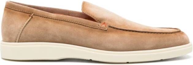 Santoni Sneakers Beige Heren