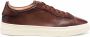 Santoni Bruin Leren Casual Sneakers - Thumbnail 1