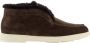 Santoni Bruine Bont Dames Fortuin Schoenen - Thumbnail 1