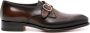Santoni Bruine Degrade Hak Suède Pumps Brown Heren - Thumbnail 1