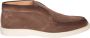 SANTONI Instappers Heren 17823 Maat: 43 5 Materiaal: Suède Kleur: Bruin - Thumbnail 1