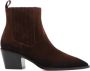 Santoni Bruine Enkellaarzen voor Vrouwen - Thumbnail 1