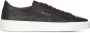 Santoni Bruine Leren Sneakers Dubbele Gesp Brown Heren - Thumbnail 6