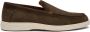 Santoni Bruine Loafer Schoenen voor Mannen - Thumbnail 1