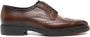 Santoni Bruine Oxford Kalfsleren Schoenen - Thumbnail 1