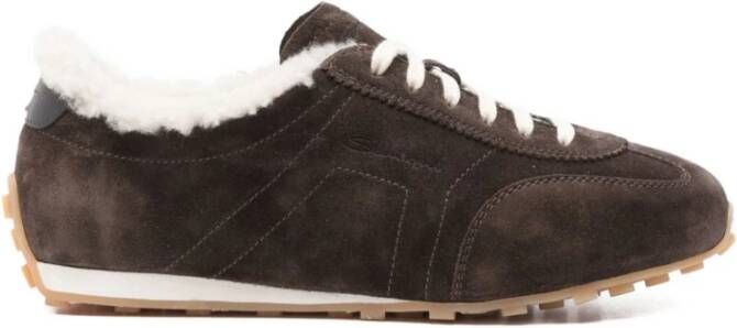 Santoni Bruine Sneakers voor Vrouwen