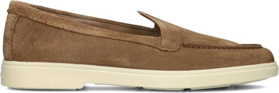 SANTONI Instappers Dames 58856 Maat: 36 Materiaal: Suède Kleur: Bruin