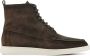 Santoni Bruine Suède Veterschoenen Heren Schoenmodel 18235 Brown Heren - Thumbnail 1