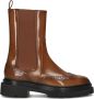 SANTONI Enkellaarsjes Dames 59668 Maat: 39 Materiaal: Leer Kleur: Cognac - Thumbnail 1