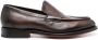 Santoni Donkerbruine Grover Loafers Brown Heren - Thumbnail 1