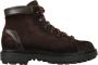 Santoni Donkerbruine Leren Schoenen Brown Heren - Thumbnail 1