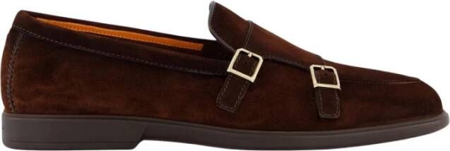 Santoni Dubbele Gesp Loafer voor Heren