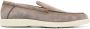 Santoni Duifgrijze Suède Mocassin Schoenen Gray Heren - Thumbnail 5