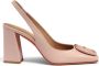 Santoni Elegant Slingback Pumps - Thumbnail 1
