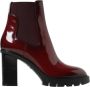 Santoni Elegante Block Heel Enkellaarzen - Thumbnail 1