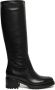 Santoni Elegante Leren Laars Black Dames - Thumbnail 1
