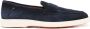 Santoni Elegante Leren Schoen Blue Heren - Thumbnail 1