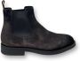 Santoni Klassieke Chelsea Boot voor Mannen Gray Heren - Thumbnail 4