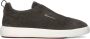 SANTONI Lage Sneakers Heren Clean Icon 21879 Maat: 42 Materiaal: Suède Kleur: Grijs - Thumbnail 1