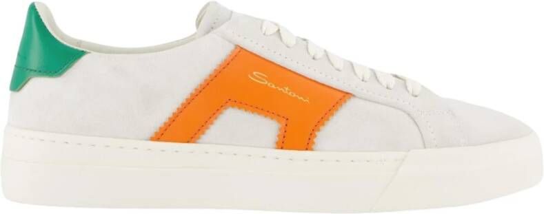 Santoni Heren Dbs1 White Heren