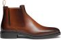 SANTONI Chelsea Boots Heren Led Chelsea Booty Maat: 9 5 Materiaal: Leer Kleur: Bruin - Thumbnail 1