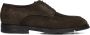 SANTONI Veterschoenen Heren Justin 18567 Maat: 45 Materiaal: Suède Kleur: Bruin - Thumbnail 1
