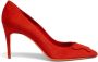 Santoni Hoge leren sneakers - Thumbnail 1