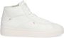 Santoni Hoge Top Sneakers 60935 Kalbsleder White Dames - Thumbnail 1
