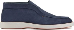 Santoni Instapschoenen Blauw Heren