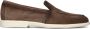 SANTONI Instappers Heren 18829 Malibu Maat: 44 Materiaal: Suède Kleur: Bruin - Thumbnail 1