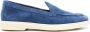 Santoni Italiaanse Suède Loafers - Thumbnail 1