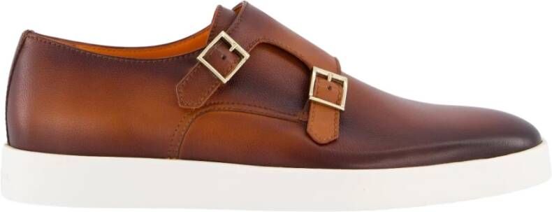 Santoni Klassieke Beige Loafers