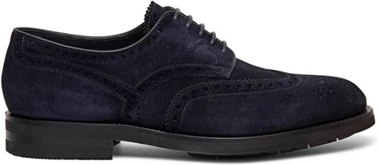 Santoni Klassieke Derby Schoenen in Roze Blue Heren