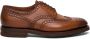 Santoni Klassieke leren Derby brogue Brown Heren - Thumbnail 1