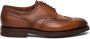 Santoni Klassieke leren Derby brogue Brown Heren - Thumbnail 1