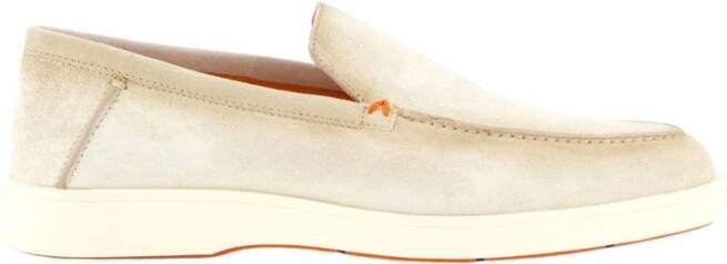 Santoni Klassieke Leren Loafers