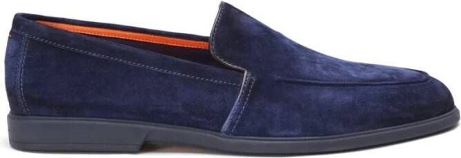 Santoni Klassieke Leren Loafers
