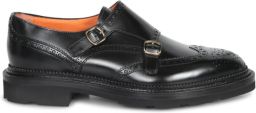 Santoni Klassieke Leren Zakelijke Schoenen voor Mannen