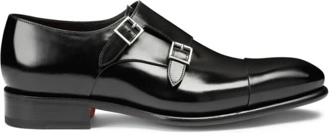 SANTONI Nette Schoenen Heren Carter 11652 Maat: 9 5 Materiaal: Leer Kleur: Blauw