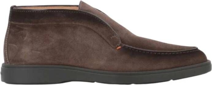 Santoni Enkel laarzen Bruin Heren