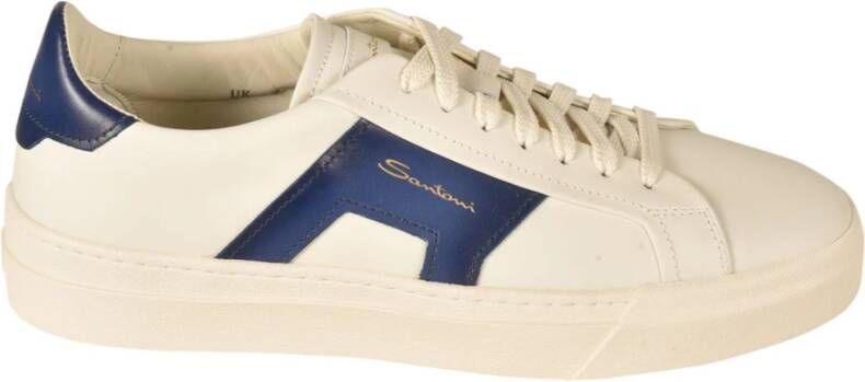 Santoni Fantastische sneakers met brede rubberen zool White Heren