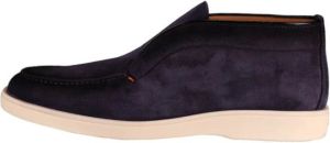 Santoni Laars Blauw Heren