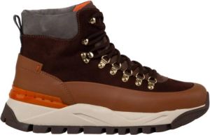 Santoni Lace-up Boots Bruin Heren