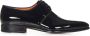 Santoni Zwarte Veterschoenen - Thumbnail 1