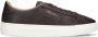 Santoni Lage Sneakers Graanleder Bruin Brown Heren - Thumbnail 1