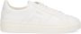 Santoni Lage sneakers met dubbele gesp White Dames - Thumbnail 1