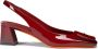 Santoni Lakleren pump met halfhoge hak - Thumbnail 1