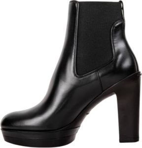 Santoni Leather high heels Zwart Dames
