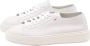 SANTONI Sneakers Heren Biking Maat: 10 Materiaal: Leer Kleur: Wit - Thumbnail 6