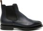 Santoni Leren Chelsea Boots - Thumbnail 1
